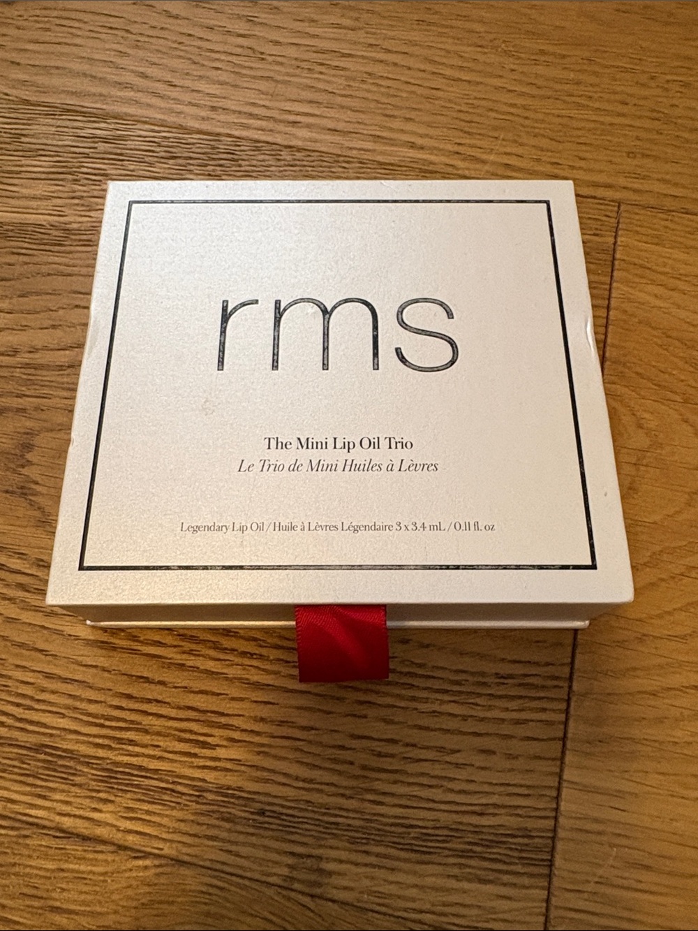 RMS Beauty Legendary Mini Lip Oil 3 Piece Boxed Set